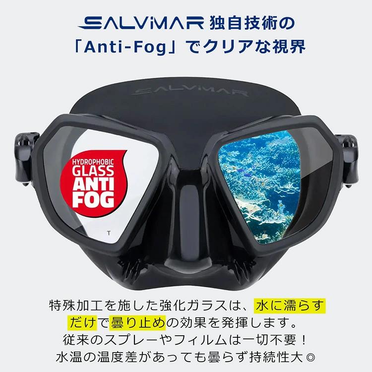 魚突き　セット　ウェットスーツ　フィン　手銛　マスク SALVIMAR サルビマー NOAH ダイビング マスク ゴーグル スピア