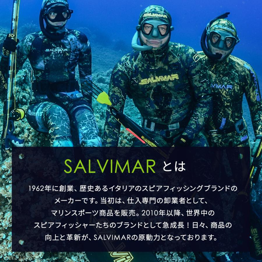 Salvimar サルビマー ウェットスーツ KRYPSIS 5.5mm 2ピース 裏スキン セミドライ ウェットスーツ メンズ レディース スピアフィッシング 魚突き 魚 突き 手銛｜marsplanet｜11