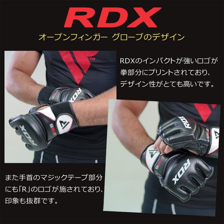 グローブ オープンフィンガー RDX オープンフィンガーグローブ MMA ボクシンググローブ 格闘技 総合格闘技 空手 子供 キックボクシング ボクシング 修斗 用品｜marsplanet｜09