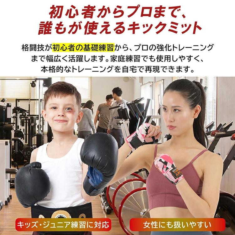 THREE ARMS ボクシング ミット キックミット 左右 セット キック