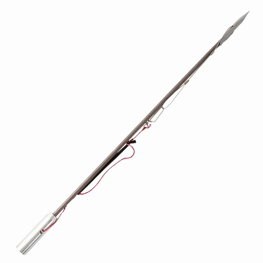 Ultimate Dive 手銛 セット カーボン チョッキ銛 2ピース 225cm Ultimate Dive 手銛 セット カーボン チョッキ銛 2ピース 225cm