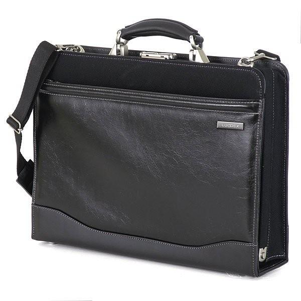 ウノフク LUGGEX FIRST ラジェックス ファースト 2way ビジネスバッグ ブリーフケース ショルダー B4 42cm 日本製 ブラック 24-0302-10