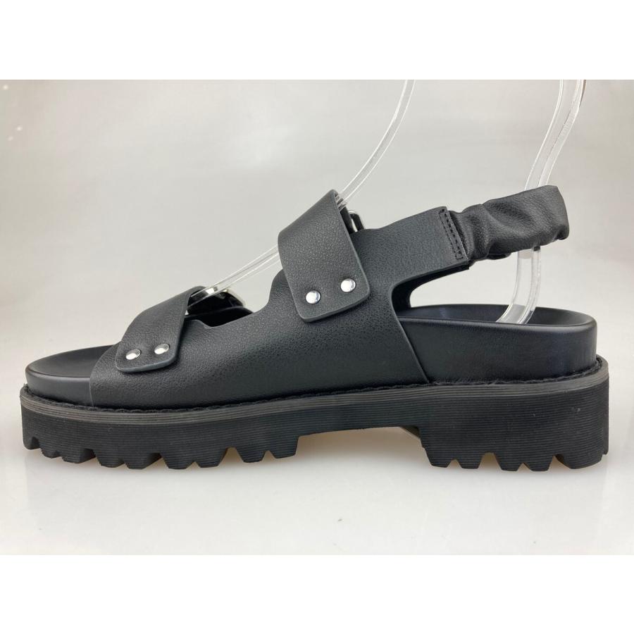 NO NAME ブラック 厚底サンダル