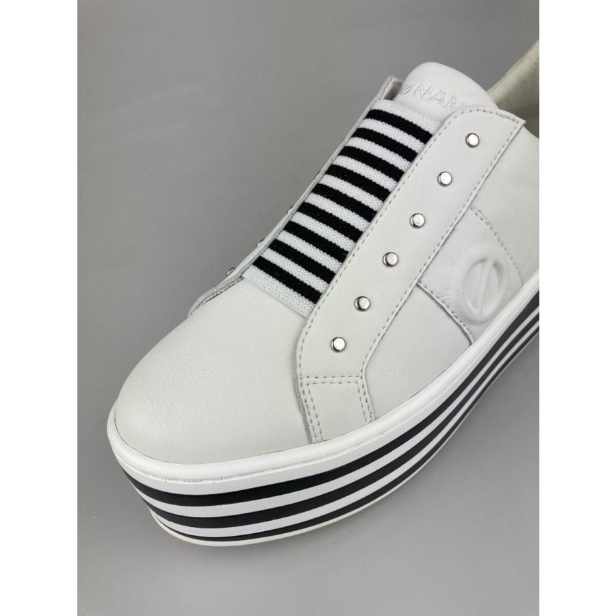 NO NAME ノーネーム/NO NAME BOOST EASY SNEAKER NAPPA ホワイト 