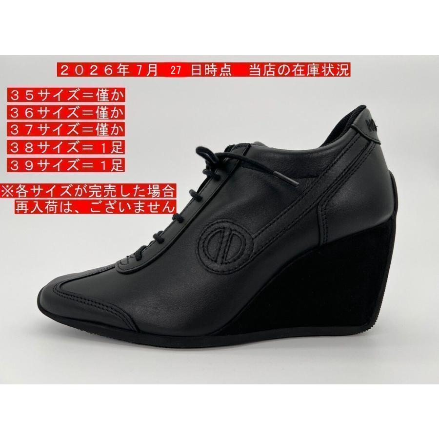 【NO NAME】靴（新品未使用） NO NAME（ノーネーム） FLYER 9cm 美脚 厚底スニーカー 本革 脚長