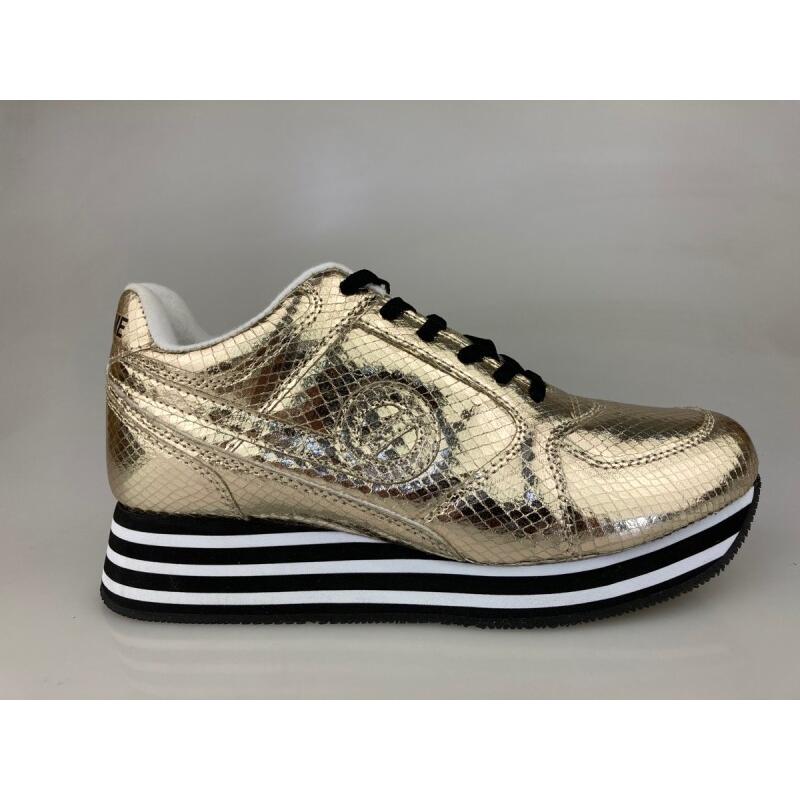 ノーネーム/ＮＯ　ＮＡＭＥ　ＰＡＲＫＯ　ＪＯＧ　CLOSTER　　ゴールド　　靴　スニーカー