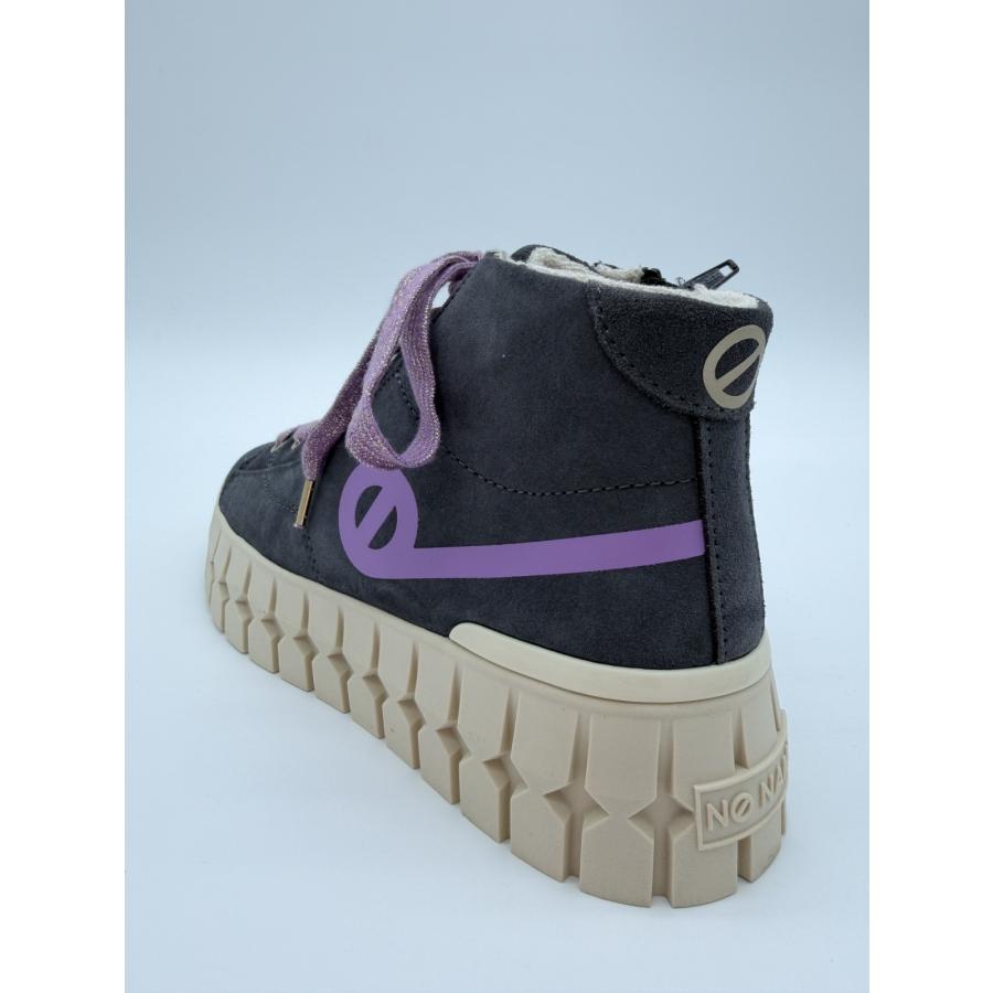 トリコロール　NO NAME スニーカー 厚底 ラメ シルバー❤️美品❤️ NO NAME（ノーネーム） ノーネーム/NONAME PLAY SNEAKER スエード