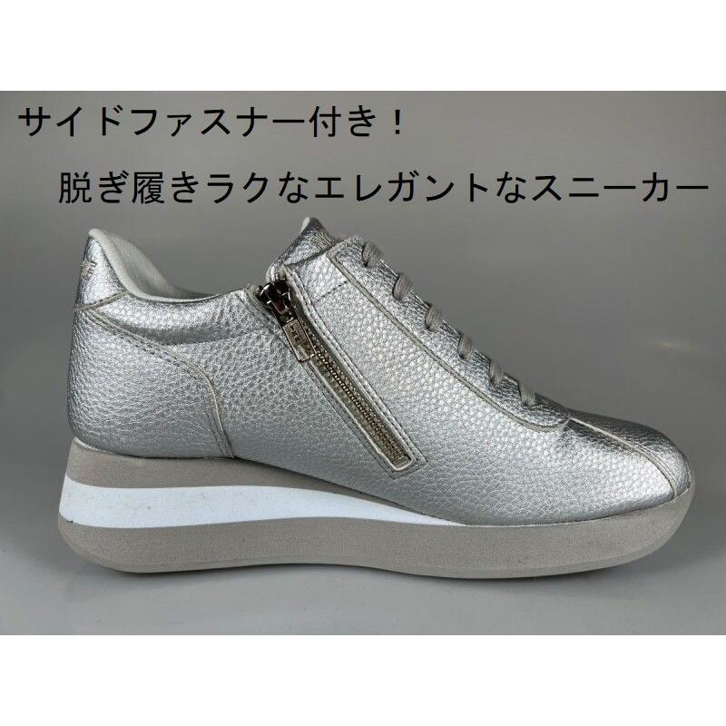 NO NAME（ノーネーム） スニーカー レディース シルバー 厚底 6cm