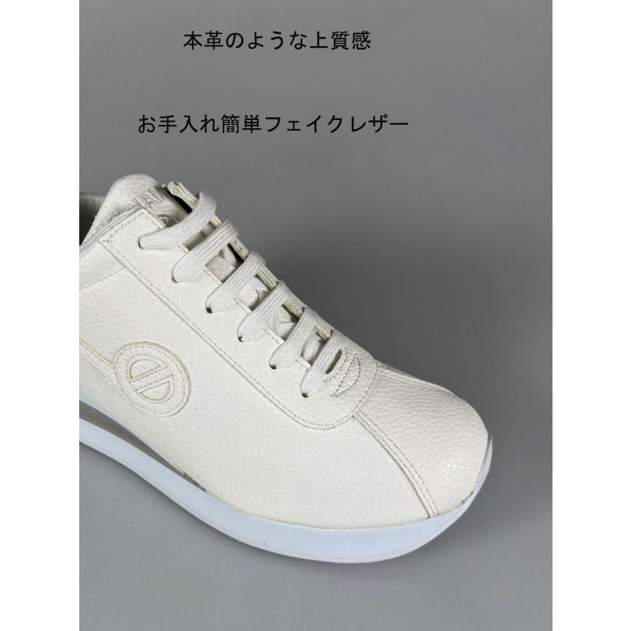 NO NAME（ノーネーム） スニーカー レディース ホワイト 6cm厚底