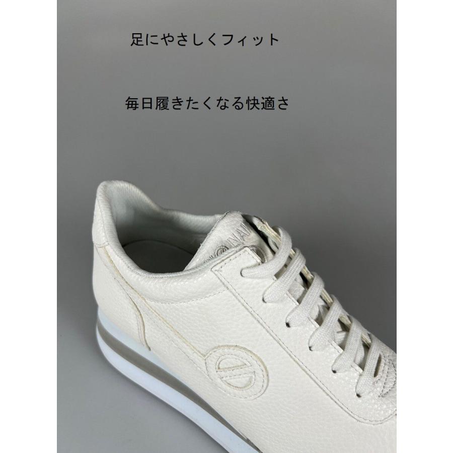NO NAME（ノーネーム） スニーカー レディース ホワイト 6cm厚底