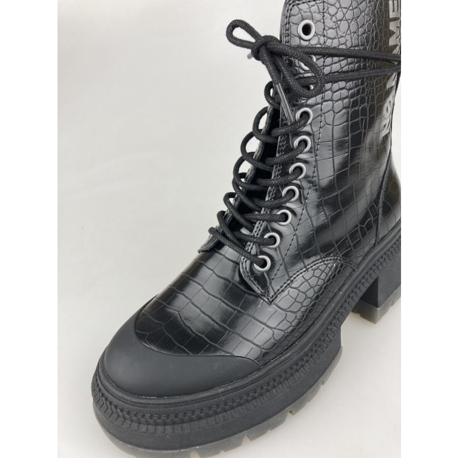 ノーネーム　ブーツ　noname STRONG RANGER BOOTS PRINT CROCO ブラック　ブーツ　靴　脚長　美脚　厚底　ヒール　５センチヒール　セール　厚底ブーツ｜marthnagoya｜05