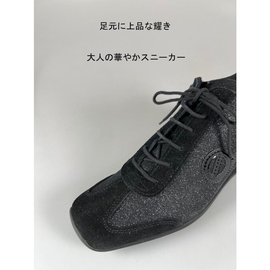 NO NAME（ノーネーム） スニーカー レディース YOKO 52948 ブラック