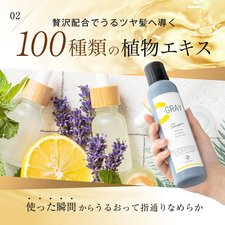 公式 シーグレイ│ (単品)炭酸泡シャンプー 炭酸シャンプー 炭酸泡