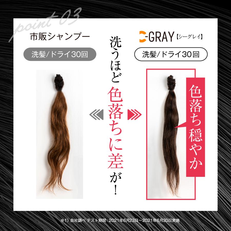 通販新品 《公式》グロリアス製薬 C-GRAY シーグレイ（2本セット）カラーケアスパークリングシャンプー