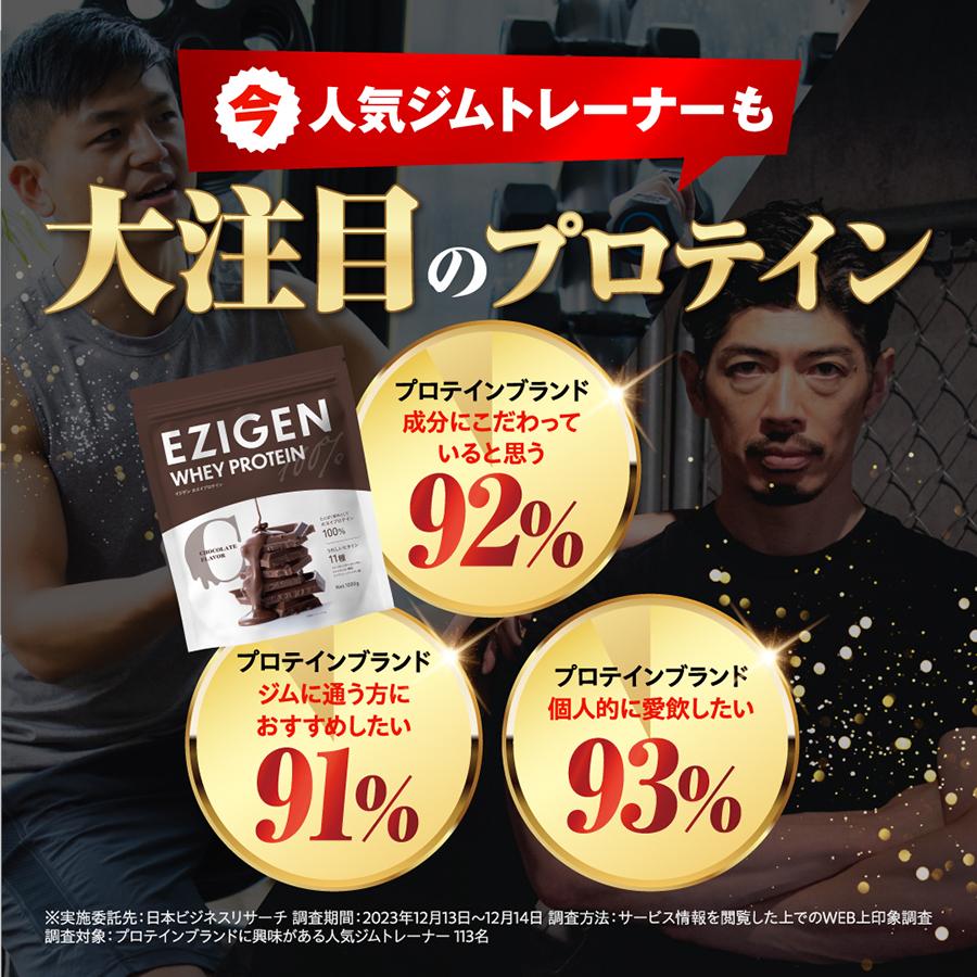 EZIGEN イジゲン ホエイ プロテイン チョコ味 ベリー味 ヨーグルト味