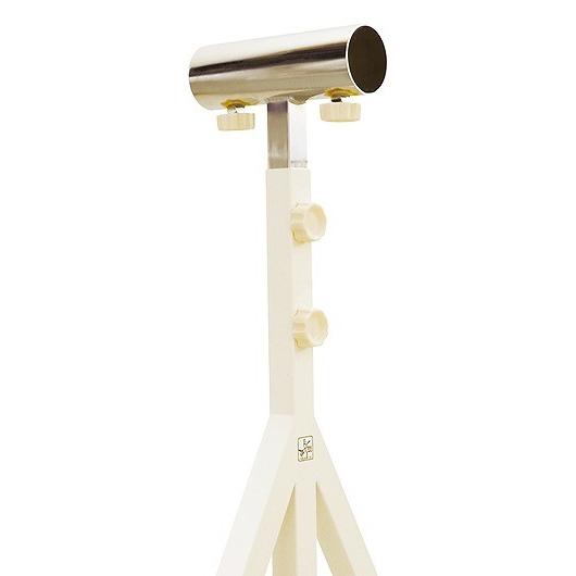 マーティ　バレエバー　直径60mm 長さ3m 高さ切替式バレエバースタンドセット(バー直径60mm、無塗装品