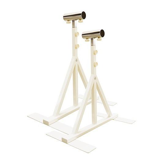 高さ固定式バレエバースタンドセット(バー直径60mm、無塗装品、3m) : s 