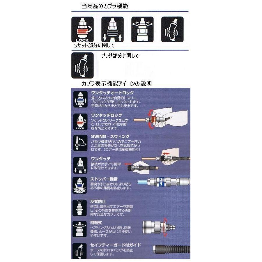 フジマック マッハ高圧エアーライズ エアーホース AR-610P 長さ フジマック マッハ高圧エアーライズ エアーホース AR-610P 長さ