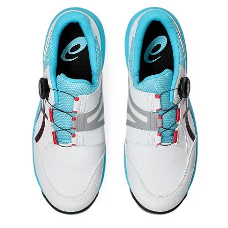 ASICS（アシックス） ウィンジョブ CP309 BOA 100:ホワイト×ブラック