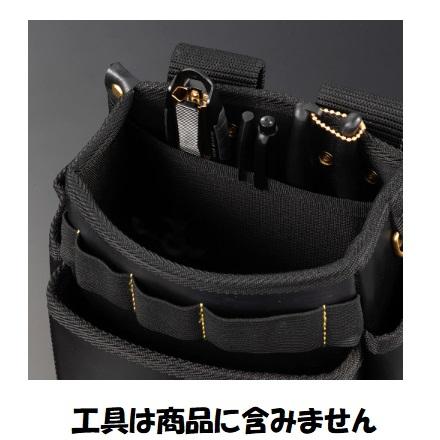 フジ矢 フジ矢 腰袋スタンダード2段 PS-22BG【KUROKIN・黒金 フジ矢 フジ矢 腰袋スタンダード2段 PS-22BG【KUROKIN・黒金