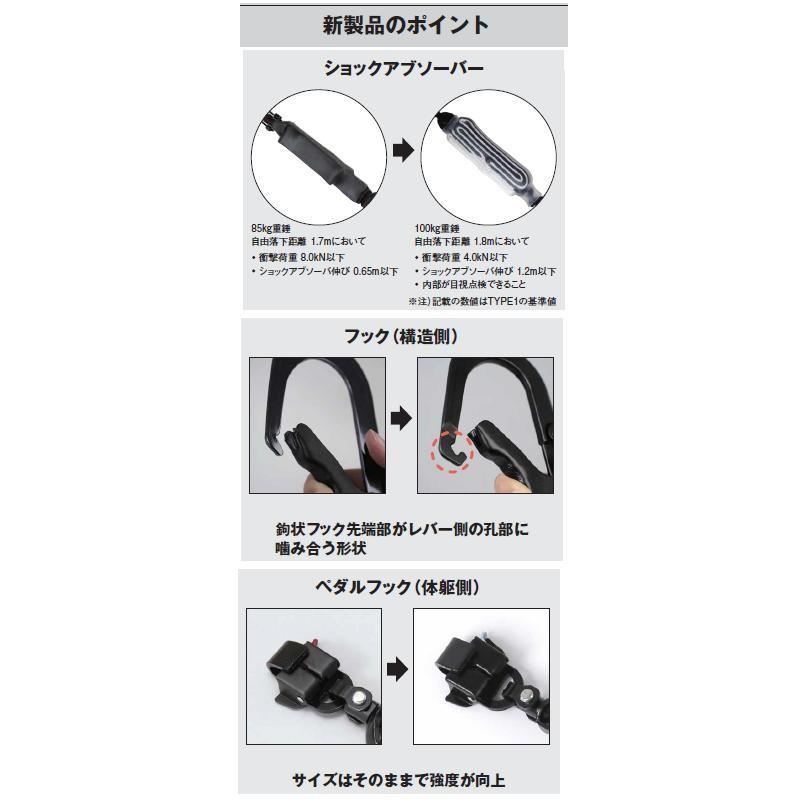 基陽KHフルハーネスH型+ダブルじゃばらランヤード【2丁掛剣アルミ