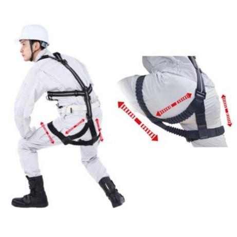 基陽KHじゃばらストレッチフルハーネスI型+ダブルじゃばらランヤード