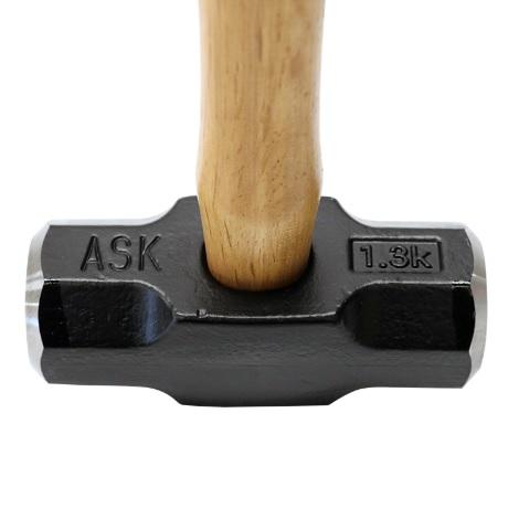 浅香工業 金象印 日本製 両口ハンマー 1.3K 330柄 ＃50317 総重量：約