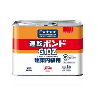 コニシ 建築内装用 速乾ボンド G10Z 3kg : 丸久金物 - 通販 - Yahoo 