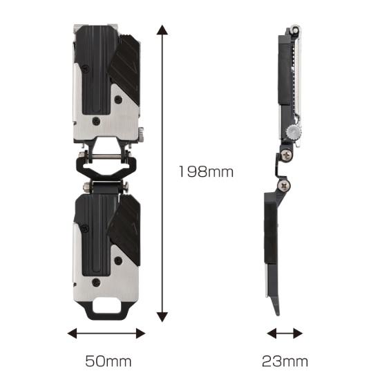Tajima セフ後付ホルダー メタル上下2連 (SF-MHLDS2M)頑丈金属 Tajima セフ後付ホルダー メタル上下2連 (SF-MHLDS2M)頑丈金属