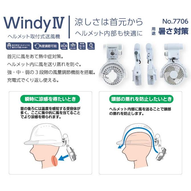 TOYO SAFETY（トーヨーセフティー） ヘルメット取付式送風機充電式