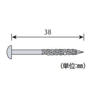 若井産業 斜めプラ連結釘 ステンレス スクリング 丸頭 1.83×38mm 若井産業 斜めプラ連結釘 ステンレス スクリング 丸頭 1.83×38mm