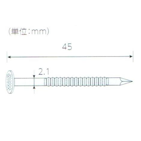 若井産業 木下地用斜め釘ステンレスリング2.1×45mm【400本×10巻入 