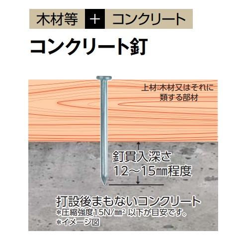 若井産業 斜めプラ連結釘 コンクリート釘 2.5×27mm【200本×10巻