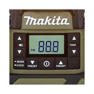マキタ 40Vmax 充電式ランタン付ラジオ オリーブ 本体のみ