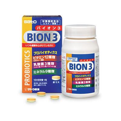 佐藤製薬 BION3（バイオン3）60粒×1個 : マルアイドラッグ - 通販