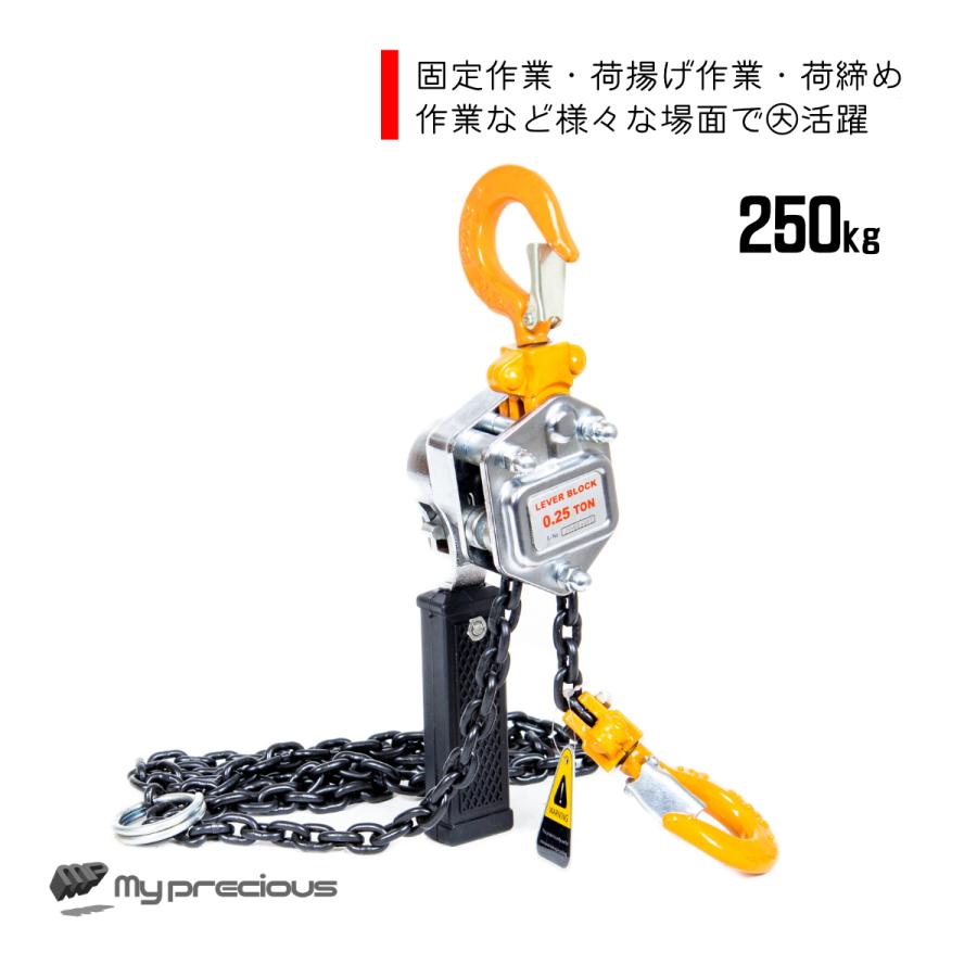ホイスト レバーホイスト 0.25t 250kg チェーンホイスト レバーブロック 流行 ホイスト レバーホイスト 0.25t 250kg チェーンホイスト レバーブロック 流行