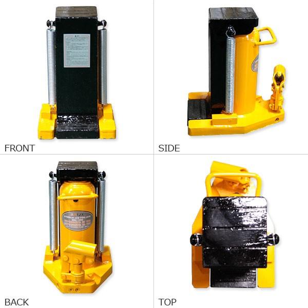 爪ジャッキ 10トン ヘッド部20トン 油圧式 爪付きジャッキ : 丸美  