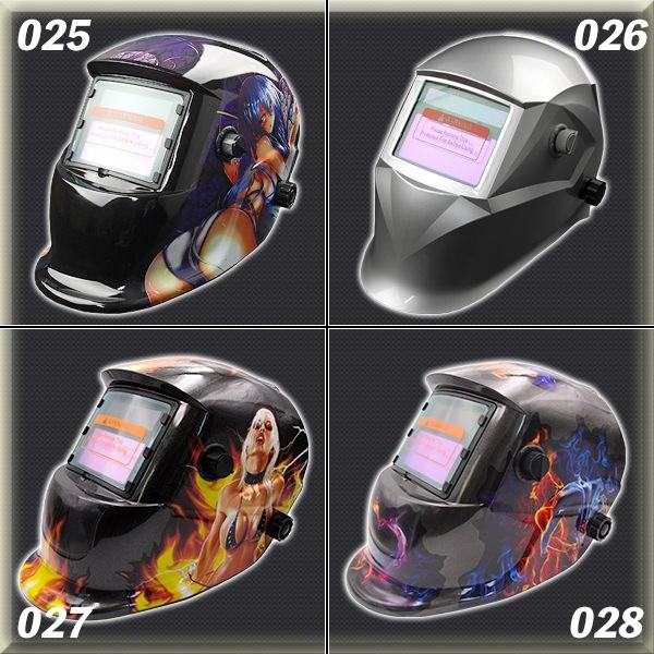 溶接面 溶接マスク 自動遮光溶接面 遮光速度1/25000秒 選べる53種類  