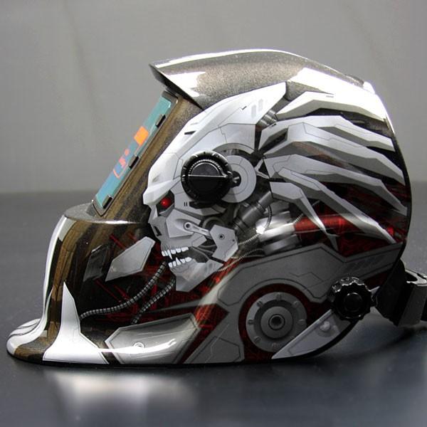 溶接面 自動溶接面A 遮光速度1/25000秒 自動遮光溶接面 溶接マスク かぶり 23 |  | 03