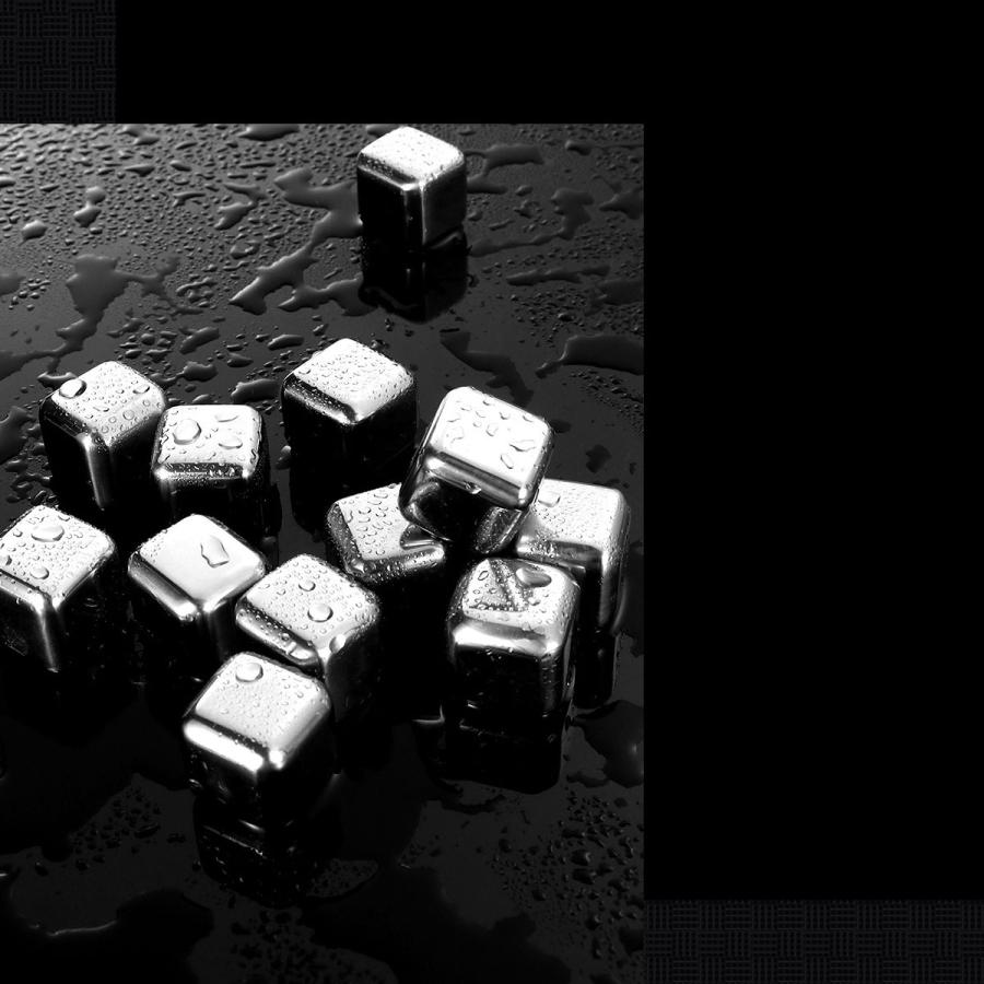 溶けない氷 ステンレス アイスキューブ 繰り返し使えるエコアイテム