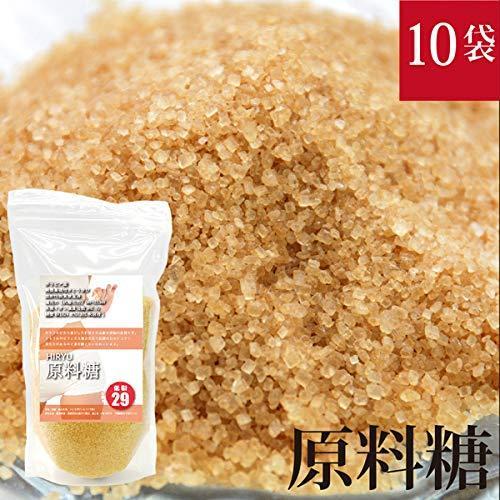 全国組立設置無料 飛竜の原料糖 さとうきび糖 500g 10袋 無精製砂糖 還元力のある砂糖 Gi値が低い 超激安 Esiba Tg