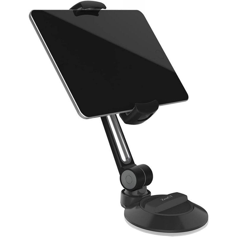 ZenCT タブレットホルダー スマホスタンド 粘着ゲル吸盤式 iPhone/iPad4-12.9インチ 多機種対応 強力真空吸盤 安定性｜marucomarket｜05