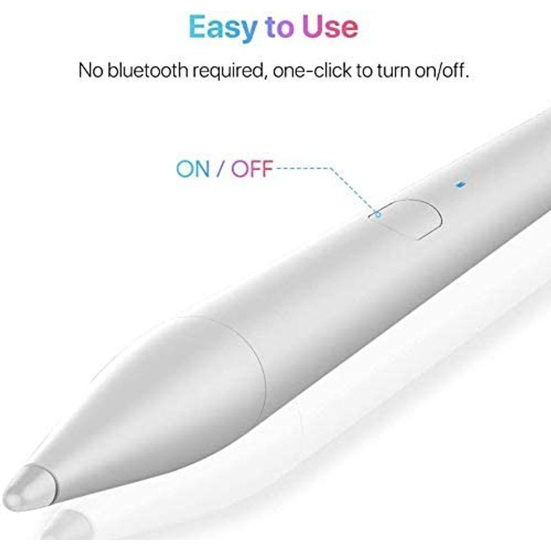 Penovalタッチペン 高感度パームリジェクション機能 対応 iPad6/7/iPad 