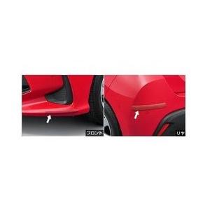 トヨタ - TOYOTA YARIS ヤリス【MXPH10/15 MXPA10/15 KSP210】 バンパープロテクター【しろがね色】[08177-52040-B0] 自動車-ドレスアップ用品-車、バイク、自転車