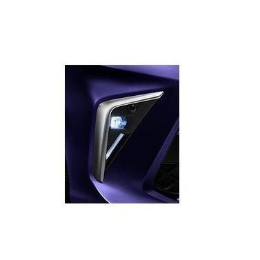 トヨタ ルーミー【M900A M910A】　フォグランプガーニッシュ(カスタム以外用)【メッキ】[08867-00230/08401-B1480]
