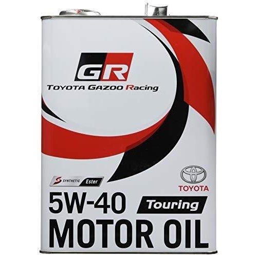 TOYOTA GAZOO Racing トヨタ純正 GR MOTOR OIL Touring エンジンオイル 5W-40 4L 08880-13005｜marucorp