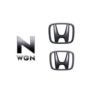 ホンダ エヌワゴン【JH3/JH4-100 JH3/JH4-200】　ブラックエンブレム(Ｎ?ＷＧＮ用)[08F20-TKR-000B]