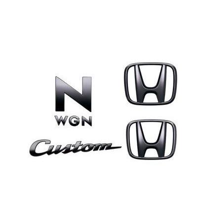 ホンダ エヌワゴン【JH3/JH4-100 JH3/JH4-200】　ブラックエンブレム(Ｎ?ＷＧＮＣｕｓｔｏｍ用)[08F20-TKR-000C] | ホンダ