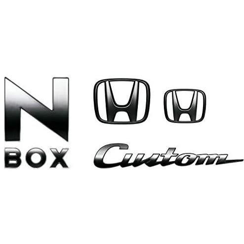 メール便可 HONDA ホンダ 純正 NBOX N-BOX ブラックエンブレム N-BOX Custom用 2017.8〜仕様変更 08F20-TTA-000C