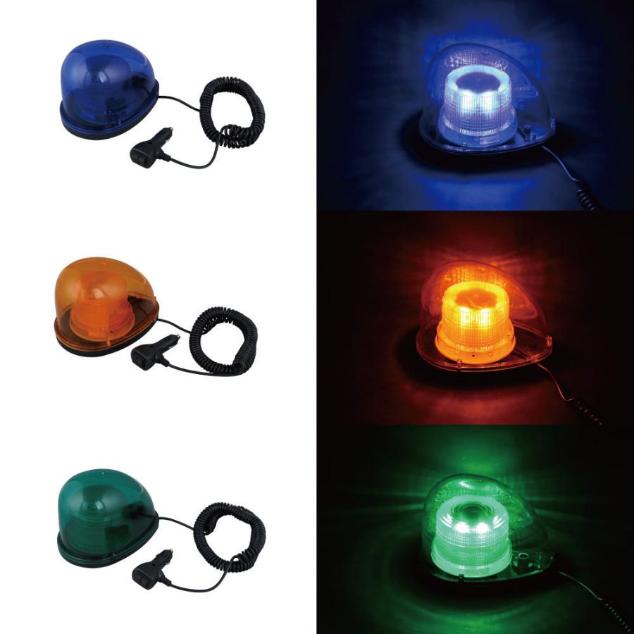 JETイノウエ LED回転灯 マグネットタイプ アンバー 502782